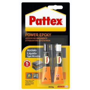Pattex Power Epoxy Acciaio Liquido 30G