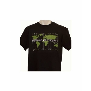 T-Shirt 420 - Stampa Doppia Always 420 XL Nera