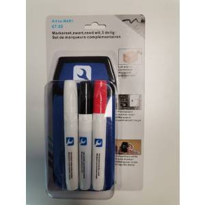 Pennarelli Set di 3 Colori per tutte le Superfici