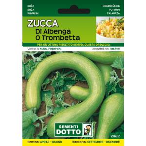 Sementi da Orto - Zucca di Albenga o Trombetta - Sem. Dotto