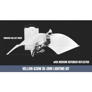Kit Adjust-A-Wings Hellion 630W DE-CMH Lighting System con lampadina Agro
