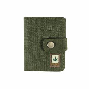 Portafoglio Khaki 9,5x12,5x2,5 - Pure