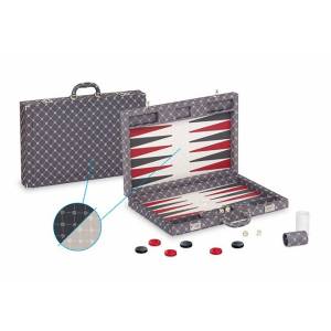 Valigia Backgammon Prestige - Grigia