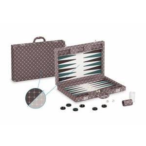 Valigia Backgammon Prestige - Marrone