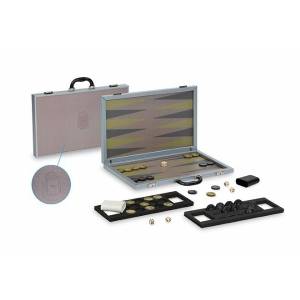 Valigia Backgammon Composito - Rossa