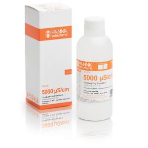 GroLine - Soluzione standard EC da 5000 µS/cm, 25 bustine da 20 ml