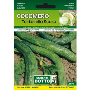 Sementi da Orto - Cetriolo Cocomero Tortarello scuro - Sem. Dotto