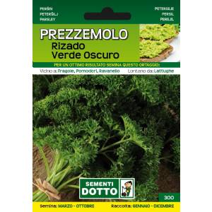 Sementi da Orto - Prezzemolo Rizado verde oscuro 2 - Sem. Dotto