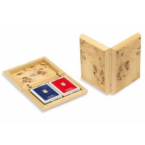 Portacarte Aspen Radica Pioppo - Dal Negro