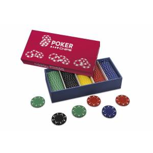125 Poker Chips senza valore gr. 11,5 - Dal Negro