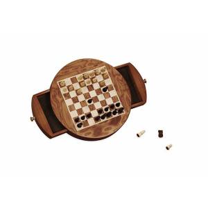 Scacchiera Magnetica in Sequoia diam. cm 22 - Dal Negro