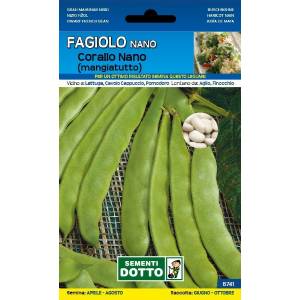 Sementi da Orto - Fagiolino Corallo nano 65gr