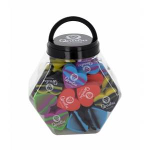 Qnubu - Display Silicone a Cuore 18ml x 50 pezzi