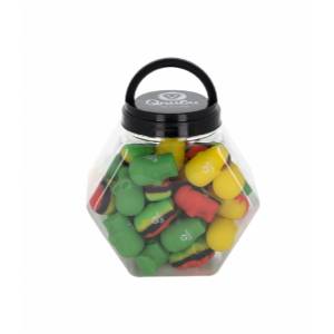 Qnubu - Display Silicone a forma di Teschio 15ml x 40 pezzi