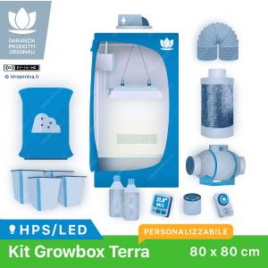 Kit Growbox Terra 80x80cm HPS/LED