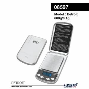 Usa Weight - Detroit bilancia digitale 600g x 0,1gr
