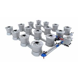 Alien RDWC V-System Series 50LTR - 16 Vasi