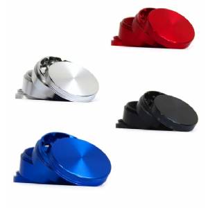 Grinder in Alluminio - Colori assortiti - 4 parti (10pezzi/display)
