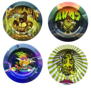 Posacenere Tondo in Metallo - Best Buds