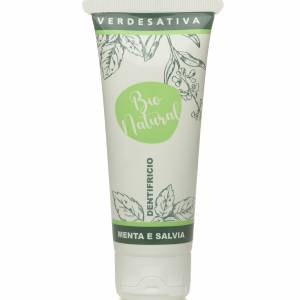 Dentifricio Bio White Canapa, Menta e Salvia 75ml - Verdesativa