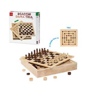 Scacchi Dama Tria Top