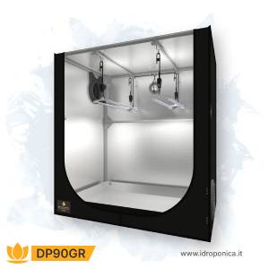 Secret Jardin DP90GR Growing Kit - Growbox Allestita
