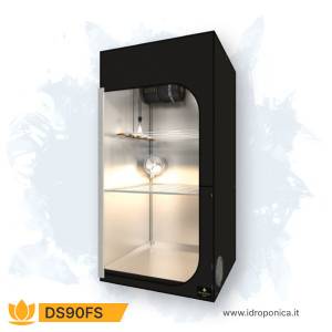 Secret Jardin DS90FS Full Spectrum Kit - Growbox Allestita