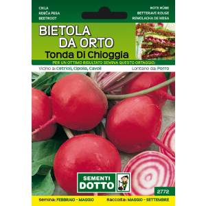 Sementi da Orto - Barbabietola Tonda di Chioggia - Sem. Dotto