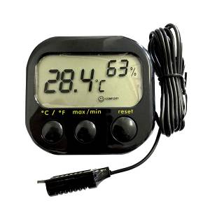 Igrometro digitale Termometro interno Misuratore di umidità Termometro ambiente  Misuratore di umidità di temperatura accurato per sala sauna Serra di casa