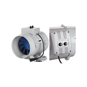 Estrattore  BLAUBERG BI-Turbo 10cm + cavo - 187m3/h con Termostato