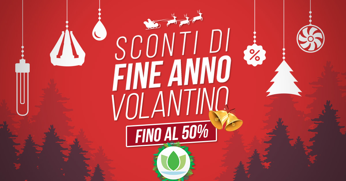 Volantino Offerte Idroponica di Natale 2022 | Idroponica.it