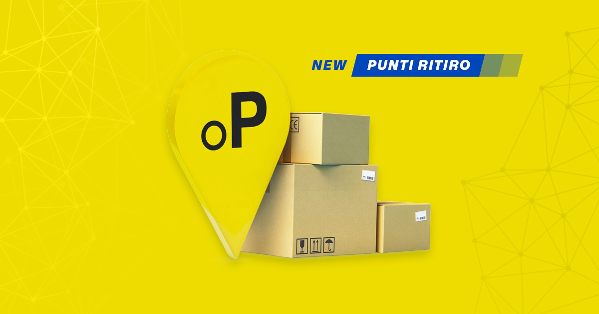 Nuovo servizio di spedizione con ritiro in Punto Poste