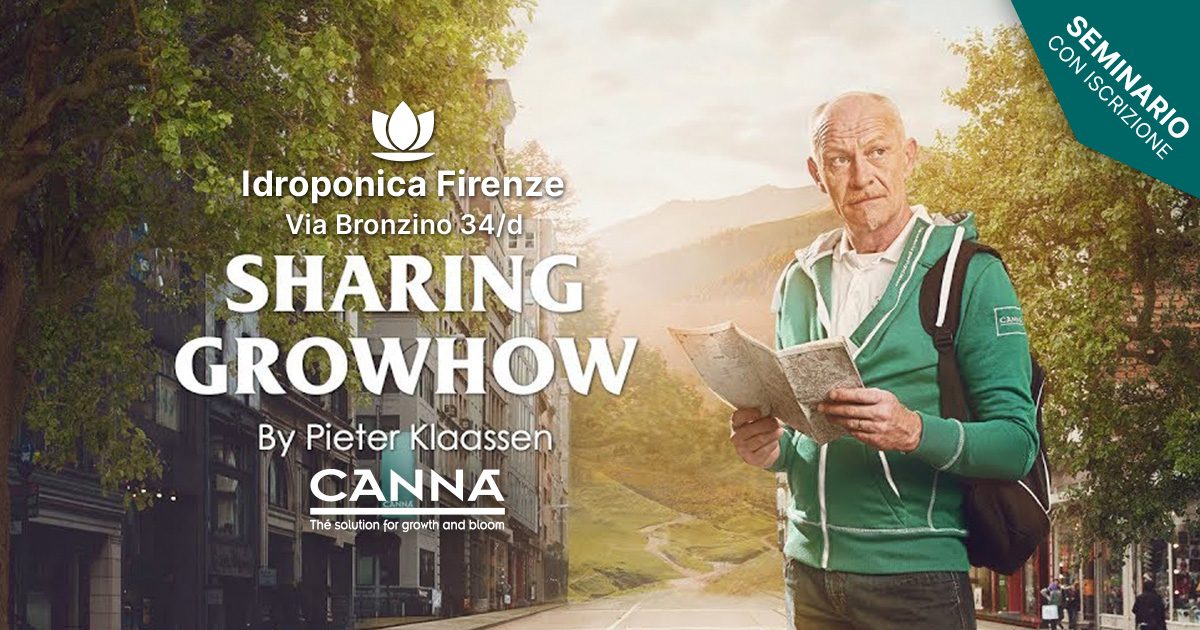 Seminario con CANNA a Firenze - Sharing Growhow 2022