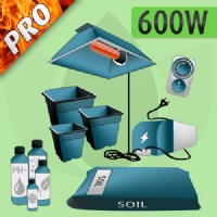 Kit Coltivazione Indoor Terra 600w - PRO