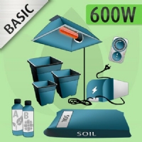 Kit Coltivazione Indoor Terra 600w - BASIC