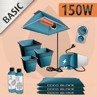 Kit Coltivazione Indoor Cocco 150w - BASIC