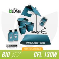 Kit Coltivazione Indoor Biologico Terra 150w - CFL
