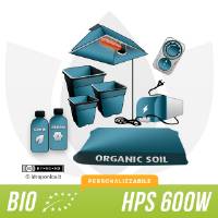 Kit Coltivazione Indoor Terra 600w - BIOLOGICO