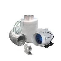 KIT Aspirazione Aria + Filtro a Carboni anti odore Ø 20CM - Portata 1080 m3/h