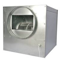 Aspiratore Cassonato in Acciaio SUPERSILENZIATO 55x55cm - 2x250mm/1x315mm 2500 m3/h