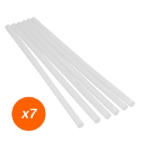 Set stick colla a caldo trasparente 7pz 