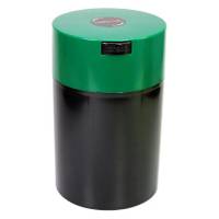 Tightvac - Coffeevac Contenitore Lt 1,85/500gr Nero/Tappo Verde Scuro