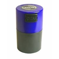TightVac - VitaVac contenitore ermetico 0,06L - Nero/Tappo Blu Chiaro