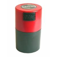 Tightvac - Vitavac contenitore ermetico con chiusura a vuoto 0,06L Nero/Tappo Rosso