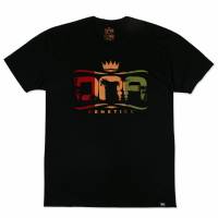 DNA Maglietta Rasta Nera - Multicolor L