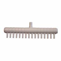 Moltiplicatore per pompa aria - 16 vie (in 10mm - out 4mm)