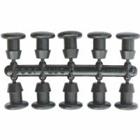 Set 10 tappi 4mm per tubo irrigazione