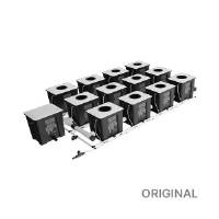 Idrolab sistema RDWC 3 File 55cm - 12 vasi