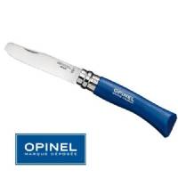 Opinel Coltello Punta Tonda Bimbi N°07 - Manico Blu