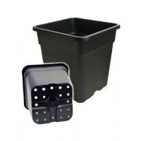 Vaso Quadro Vega 25L - 33,5x33,5x33,5cm
